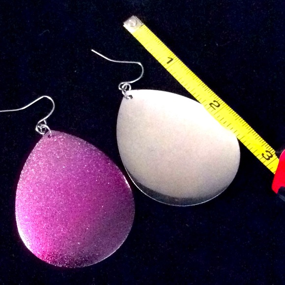 🐞 Incredible Orgonite crown chakra pendant & chrome earring set - Picture 10 of 10